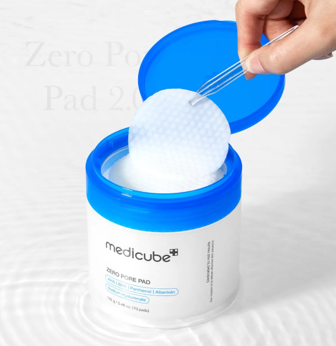 [Medicube] Zero Pore Pad 2.0 - AHA BHA for Pore Tightening, Sebum & Exfoliation Care (70 Pads)