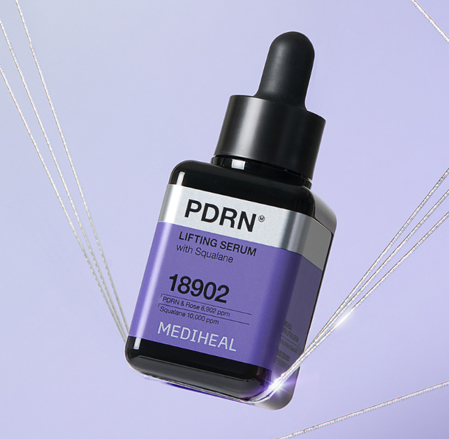 [Mediheal] PDRN Lifting Serum - Plant-based Rose PDRN & Squalane for Pore Tightening & Radiant Glow, 40ml