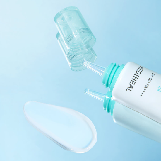 [Mediheal] Madecassoside Moisture Sun Serum - 98% Pure Madecassoside for Soothing & Blemish Repair (SPF 50+ PA++++), 50ml