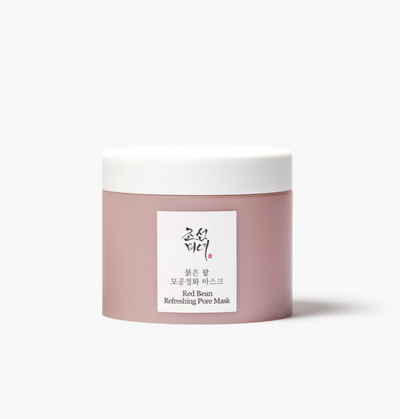 [Beauty of Joseon] Red Bean Refreshing Pore Mask - 30% Haenam Red Bean & Kaolin for Deep Pore Cleansing & Exfoliating (140ml)