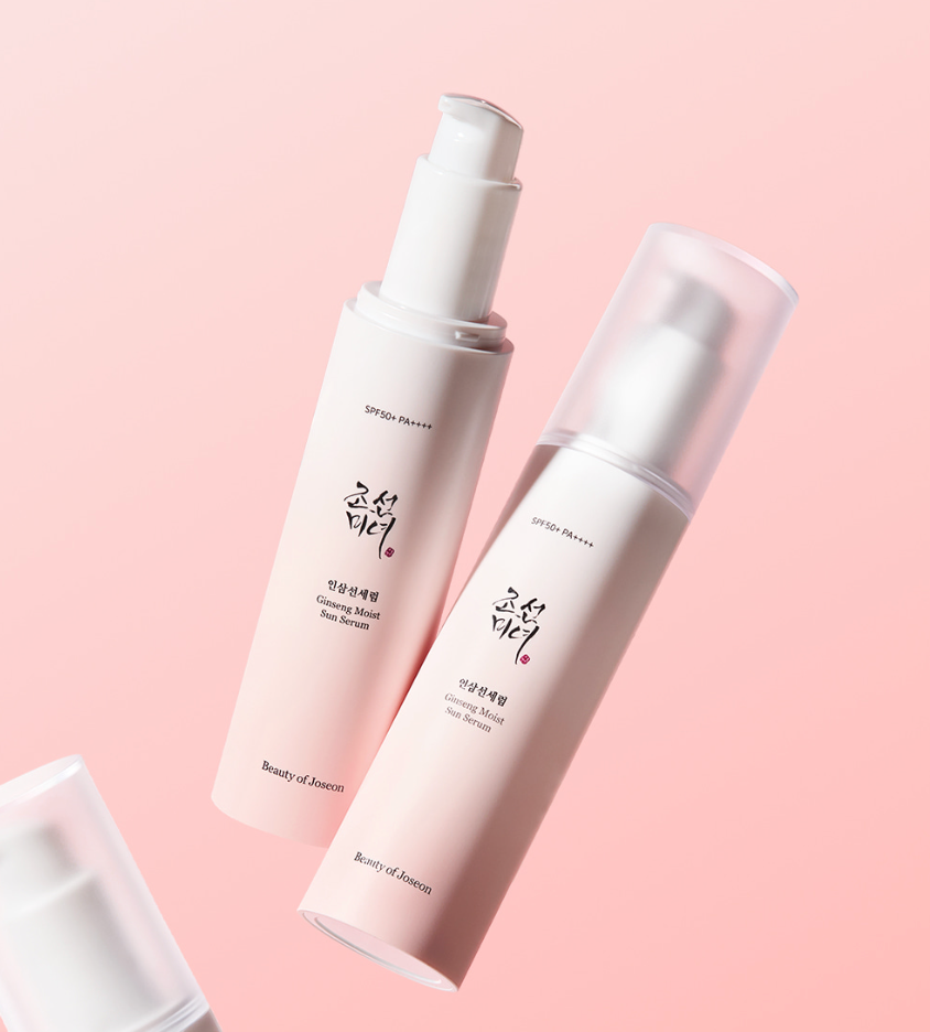 [Beauty of Joseon] Ginseng Moist Sun Serum - 30% Ginseng Extract & Niacinamide for Redness Relief & Hydrating Sun Protection (SPF 50+ PA++++), 50ml