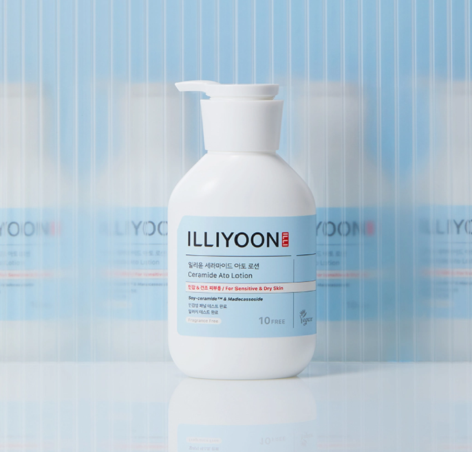 [ILLIYOON] Ceramide Ato Lotion [Jumbo Size] - Soy-ceramide™ & Madecassoside for Sensitive & Dry Skin Intensive Hydration (564ml)