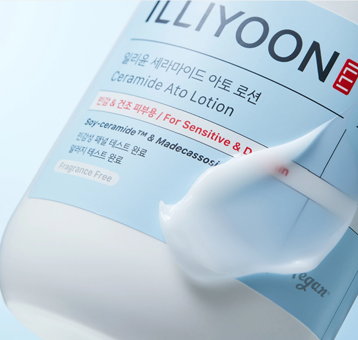 [ILLIYOON] Ceramide Ato Lotion [Jumbo Size] - Soy-ceramide™ & Madecassoside for Sensitive & Dry Skin Intensive Hydration (564ml)