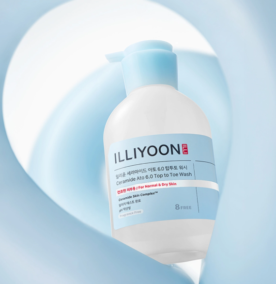 [ILLIYOON] Ceramide Ato 6.0 Top to Toe Wash - Ceramide Skin Complex™ & pH Balanced Gentle All-in-one Cleanser (500ml)