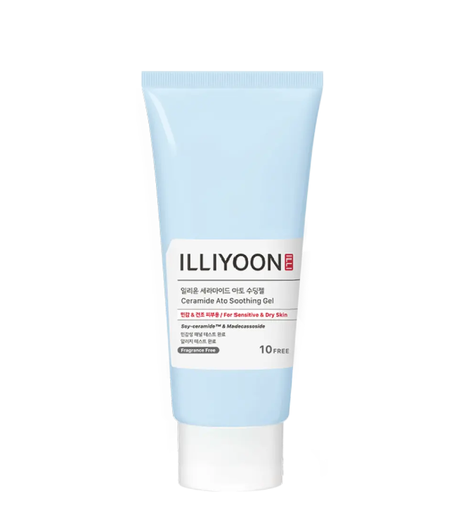 [ILLIYOON] Ceramide Ato Soothing Gel - Soy-ceramide™ & Madecassoside for Instant Calming & Cooling of Sensitive Skin (175ml)