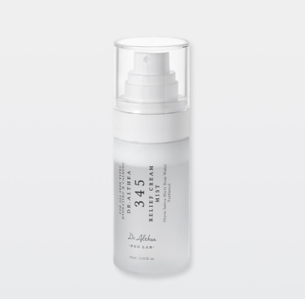 [Dr. Althea] 345 Relief Cream Mist - Panthenol & Ceramide NP for Instant Hydrating, Soothing & Barrier Support (60ml)