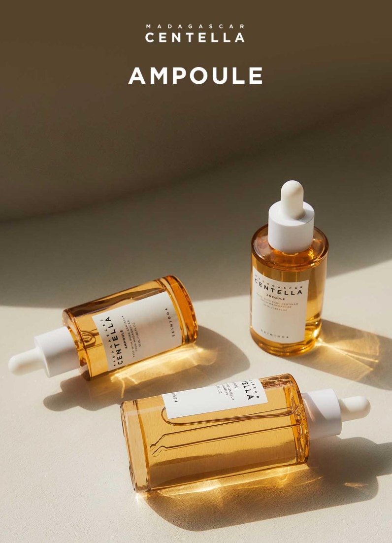[SKIN1004] Madagascar Centella Ampoule [Jumbo Size] - 100% Centella Asiatica Extract for Instant Soothing & Barrier Repair (100ml / 3.38 fl. oz.)