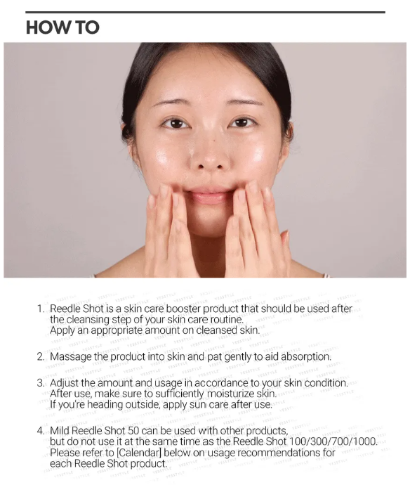 [VT Cosmetics] Reedle Shot 100 - 95,000 Cica Reedles™ for Skin Texture Refinement & Absorption Boosting (50ml / 1.69 fl. oz.)