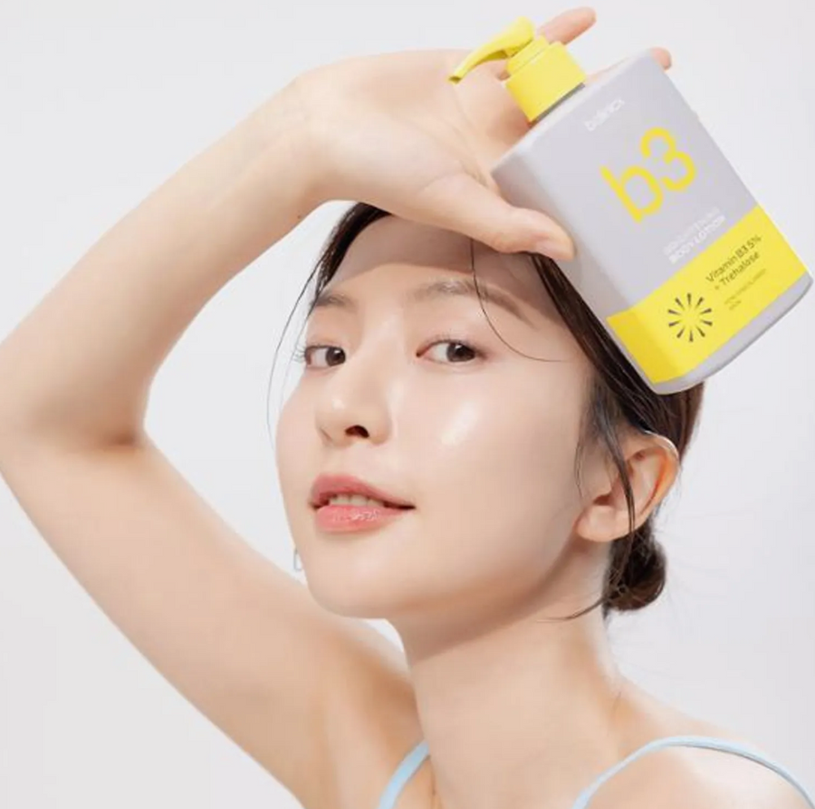 [b.clinicx] Brightening Body Lotion - 5% Niacinamide (Vitamin B3) + Trehalose for Discolored Skin (300ml)