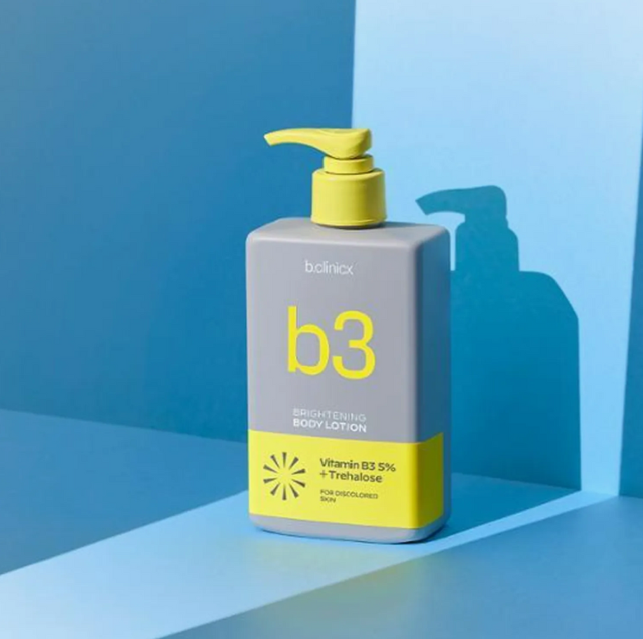 [b.clinicx] Brightening Body Lotion - 5% Niacinamide (Vitamin B3) + Trehalose for Discolored Skin (300ml)